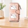 Heart-Shaped Long Zipper Wallet, Large Capacity Card Holder, Unisex Clutch Bag, Fashionable Zipper Coin Purse, Suitable for Daily Use, A Great Gift