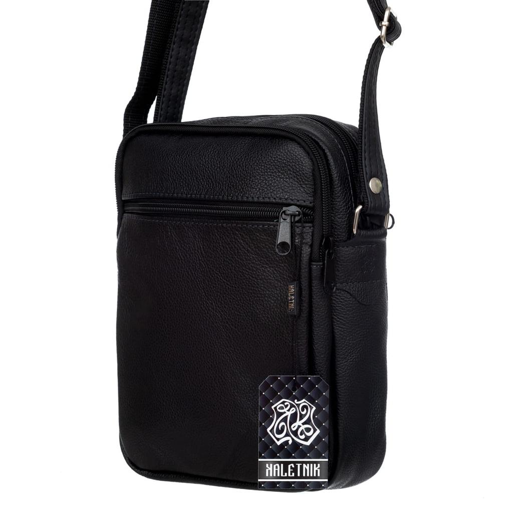 Men' Leather Bag Omen Ash