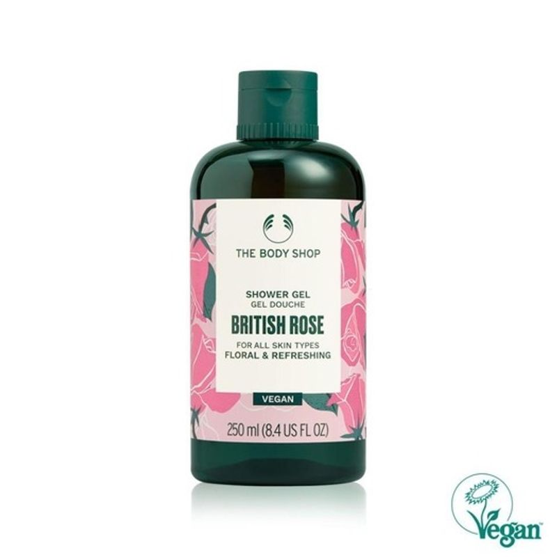 The Body Shop British Rose Shower Gel 250ML