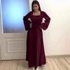 European and American Fashion Sexy Temperament Elegant Lace-up Long Sleeve Dress Women's Long Dress Women's Evening Dress