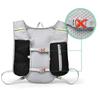 Reflective Running Vest Breathable Running Bag Running Water Bottle Storage Vest  for Outdoors