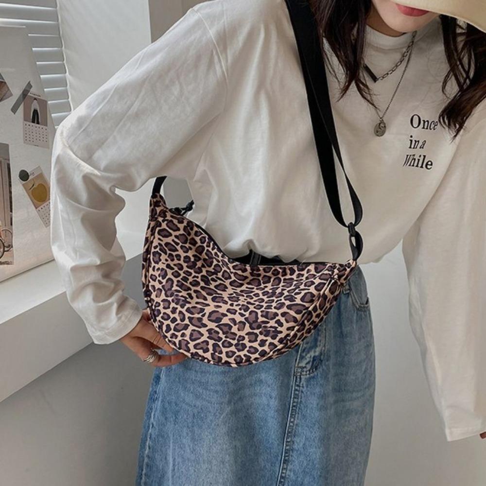 

Wear-resistant Print Underarm Bag Oxford Cloth Crossbody Bag Fashion Shoulder Bag