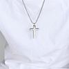 Kruis Bijbel Hanger Ketting Eerste Communie Doop Beweging