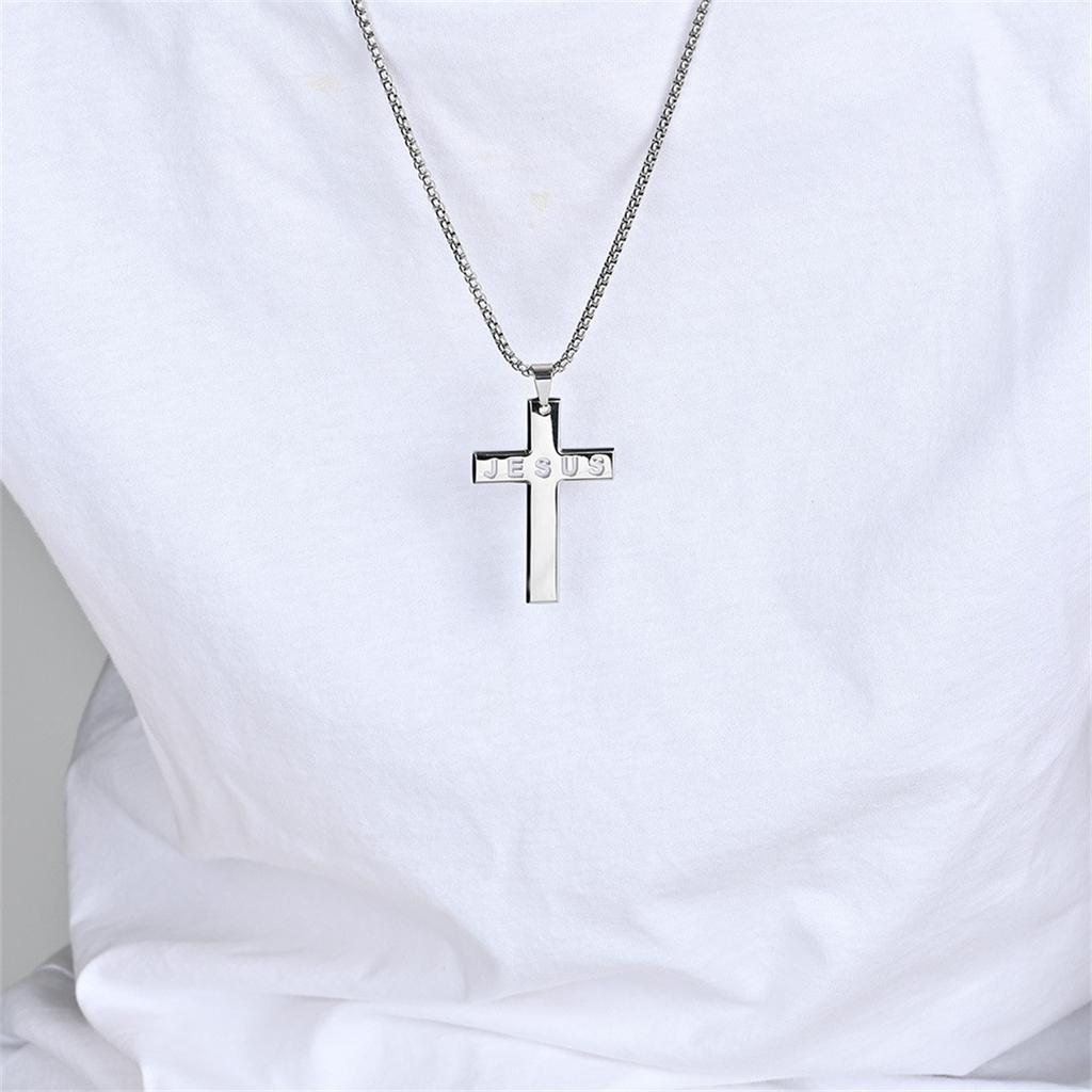 Kruis Bijbel Hanger Ketting Eerste Communie Doop Beweging