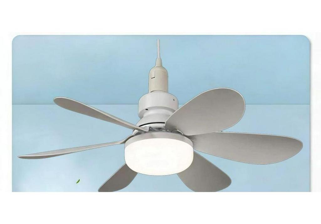 E27 Base LED Ceiling Fan Light: Quiet, Powerful, for Bedroom, Living or Dining Room