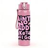 1PC Ain't No Daddy Like The One I Got Print 750ml Color Plastic Sports Water Bottle Leakproof Flip Straw Lid Suitable for Sports Office Home Use