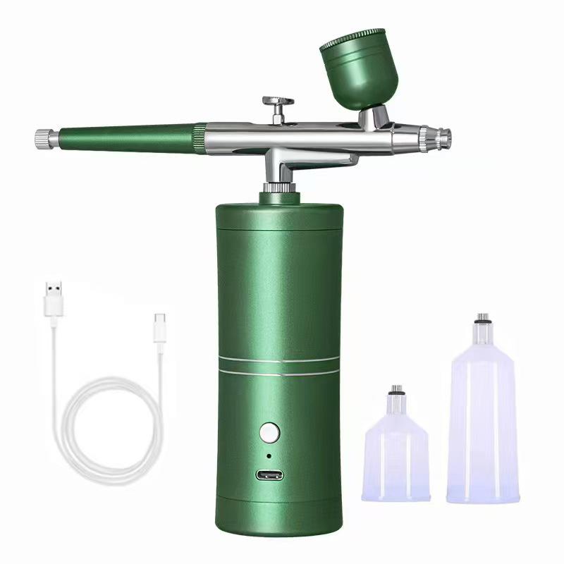 High-Pressure Nano Oxygen Injector & Airbrush Hydration Instrument for Beauty & Nail Art