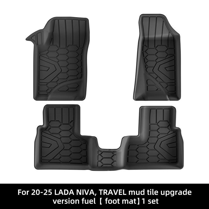 Dedicated TPE Floor Mats for 2020-2025 LADA NIVA/TRAVEL Mudguard