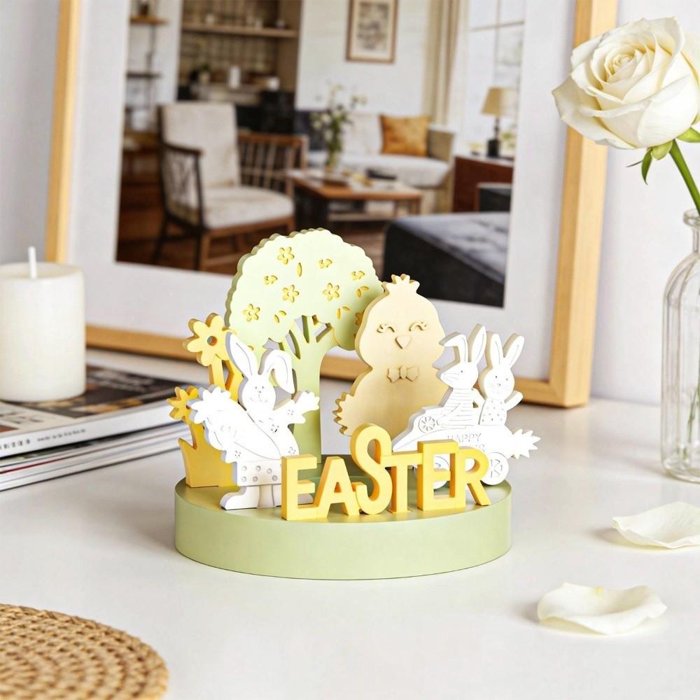 Flexible Easter Candle Holder Mold Heat Resistant DIY Decor Mold Spring Renewal Mold Home Gift