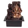 Buddha Tabletop Water Fountain with LED Lights | Polyresin Indoor Outdoor Waterfall Showpiece for Home & Office Decor