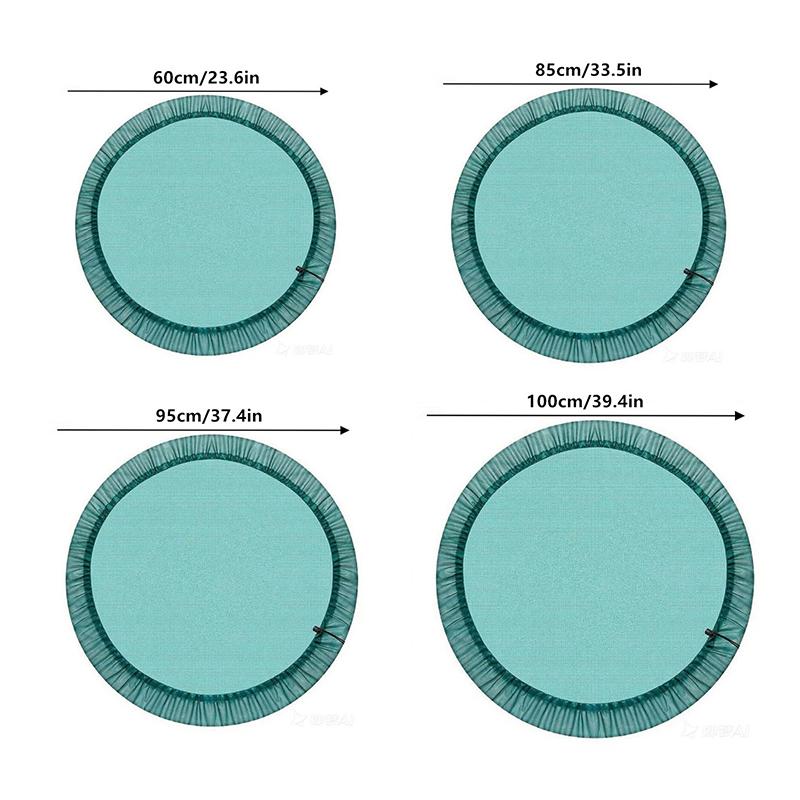 Green Mesh Cover Netting Rain Barrel Cover Anti-fall Leaves Filter Net For Rain Water Collection Bucket Outdoor Water Filter Net