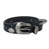PU Waist Belts with Alloy Carved Buckle Thin Adjustable Waist Belt Woman Girls Jeans Dresses Skirt Coat Waistband