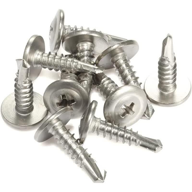 Feiquan Phillips Large Flat Head 410 Stainless Steel Self-Drilling Screws