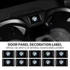 2/5/10PCS BMW E46 E39 E38 E90 E60 E36 F30 F20 X3 X5 X7 M Logo Car Steering Wheel Wheel Center Emblem Badge Sticker Decal Styling MM1
