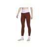 7/8 High Waist Color Block Leggings Women Leggings Red DM6997-217