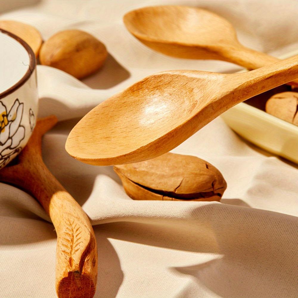 1PC Artisan Branch Design, Long Handle Coffee Stirrer, Durable & Stylish Tableware Addition