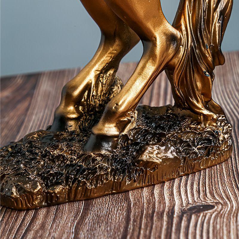 Pferd Harz Statue Pferd Skulptur Tischdekorationen, Heimwerkkunst, Großartig für Zuhause, Büro, Café, Restaurant Dekoration