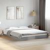 VidaXL Bed Frames Sonoma Grey 160x200 Cm Engineered Wood, Bedroom Furniture, Slatted Base, Pallet Bed, Bed, Bed 842012