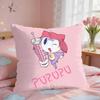Cartoon Keroro Gunsou Frog Cushion Cover Square Short Plush Pillow Case Living Room Sofa Home Decor Funda X