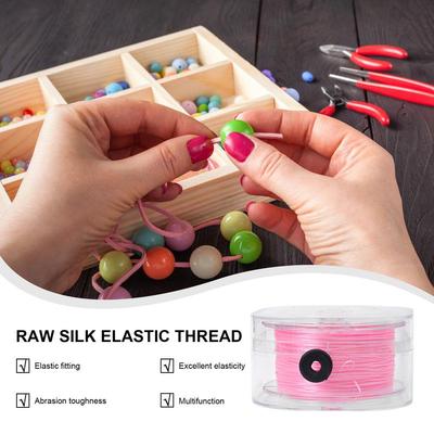Elastic Cord For Bracelets Stretchy Bracelet String Cord With Box Stretchy Jewelry Making String Bracelet String Cord String