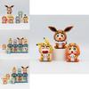 Crayon Shin Chan Pokemon Psyduck Bulbasaur Charmander Design Model Set With Collectible Charm For Anime Fans