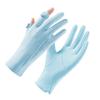Sunscreen gloves women's UV protection spring and summer non-slip driving ice silk outdoor cycling thin original yarn sunscreen gloves
