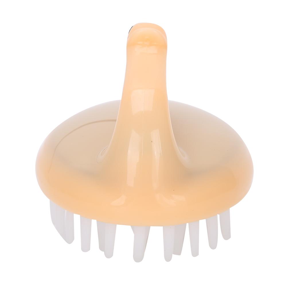 USB Charging Electric Scalp Massage Comb Phototherapy Massage Hair Growth Comb with HandleOrange