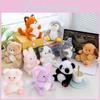 Plush Penguin Bear Rabbit Toy With Short Pile Soft Fabric For Kids And Collectors