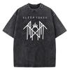 2026 Vară Bărbați Femei Trupa Rock Sleep Token Tricou Grafic Bumbac de Înaltă Calitate Mânecă Scurtă Hip Hop Supradimensionat Streetwear Tricouri Topuri