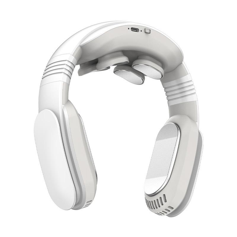 Electric Neck Massager 3 Modes Low Frequency Pulse Vibration Neck Massager Cold And Warm Dual-use Health Care Relaxation Machine