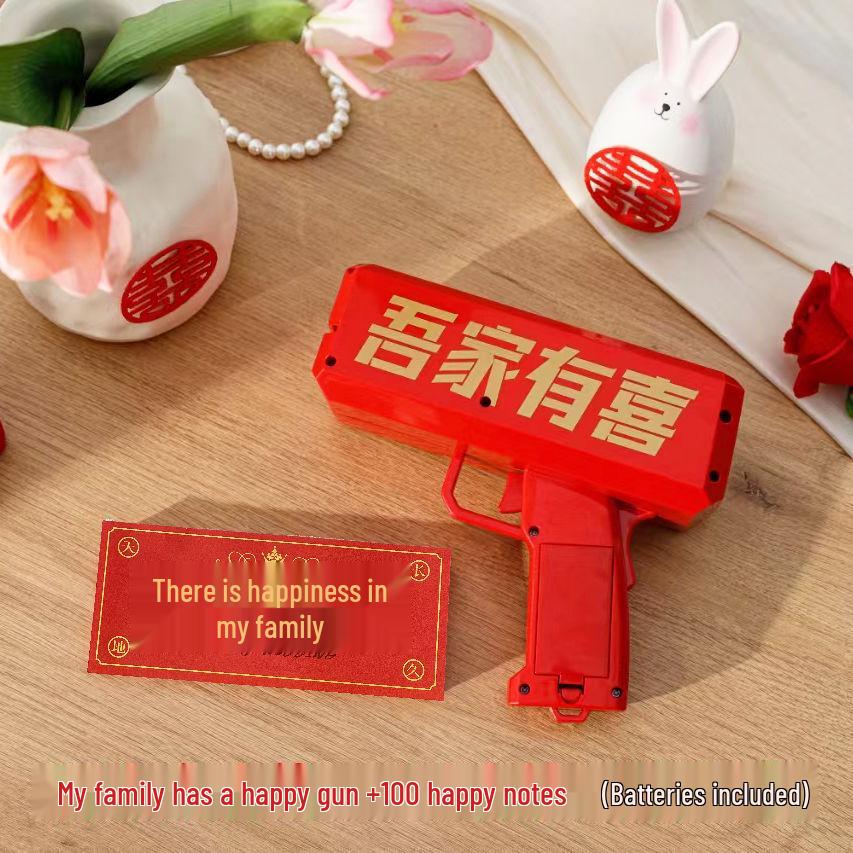 Joyful Wedding Prank: Money-Spraying Chopsticks for Groomsmen