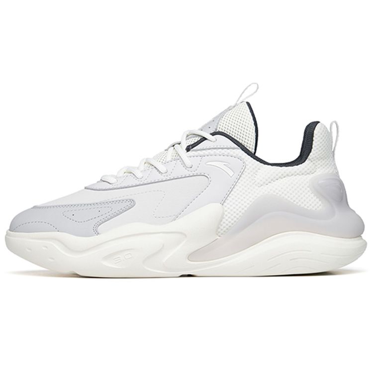 ANTA Men Casual Shoes White Grey Black 112238840-7 40