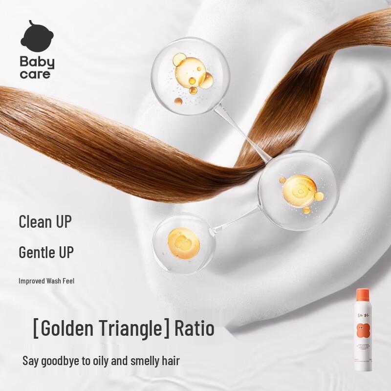 babycare Детский мягкий шампунь-мусс