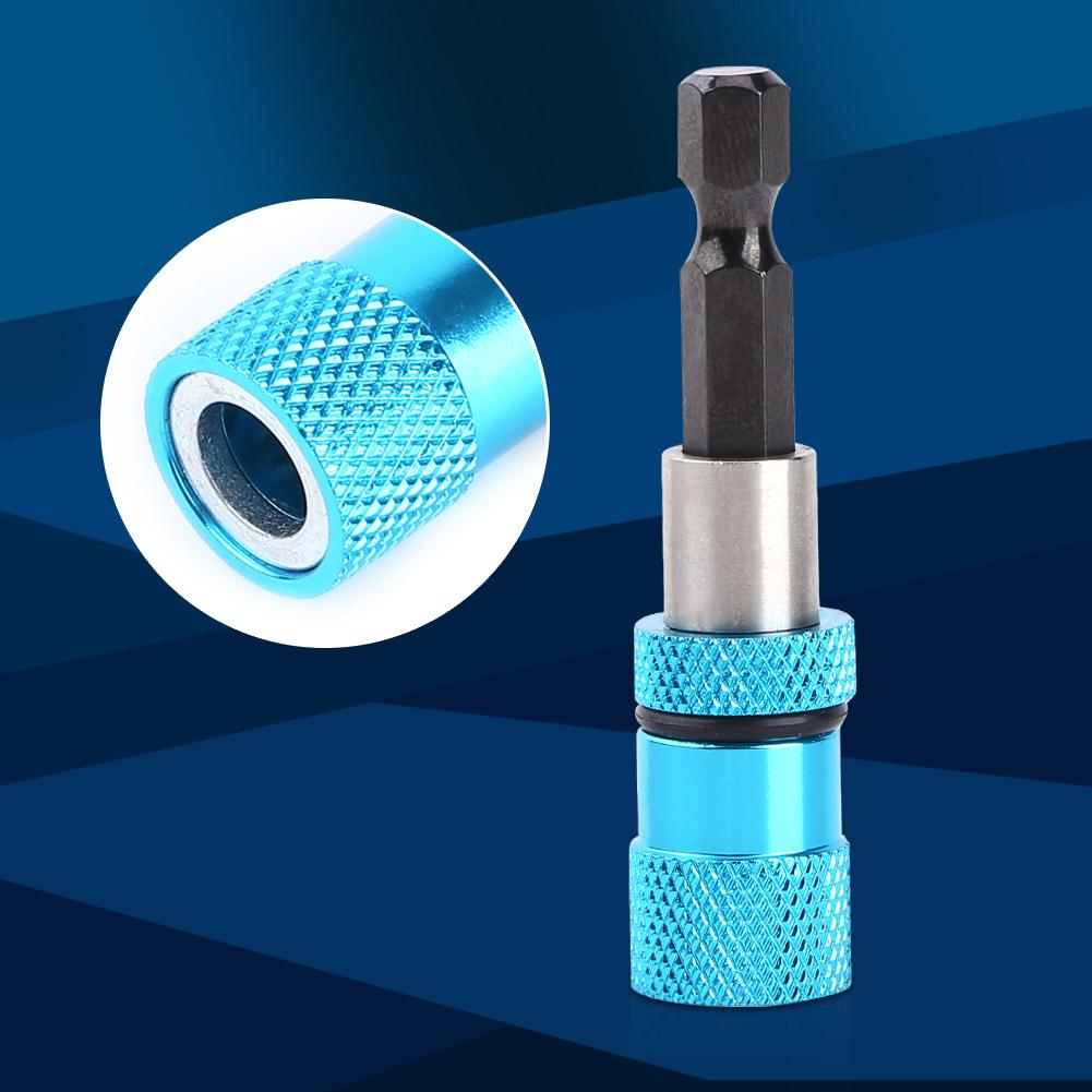 14-Zoll-Sechskantschaft-Magnetbithalter-Verlängerungsstange für elektrische Bohrschrauber, Länge 60 mm