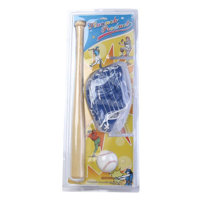Kids Baseball Set Youth - Bat Glove Ball Softball Training Gear PU Leather Non-Slip 2020