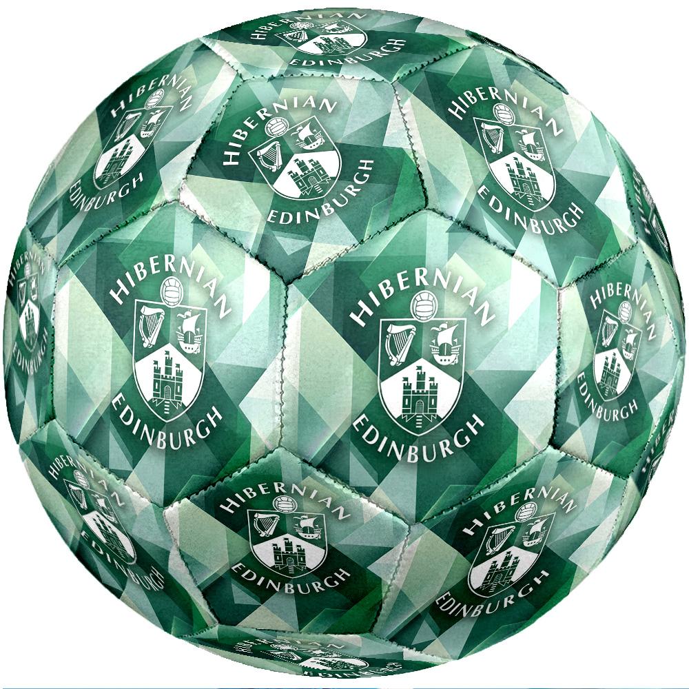 Hibernian FC Size 5 Standard Football Durable Training Match Soccer Ball for Adult Outdoor Sports