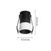 Oeny Starry Sky Effect Recessed LED Spotlight