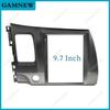 9.7 Inch For Honda Civic 2006-2011 Car Radio Fascias MP5 Stereo Panel Dashboard Refitting Installation Frame 2Din