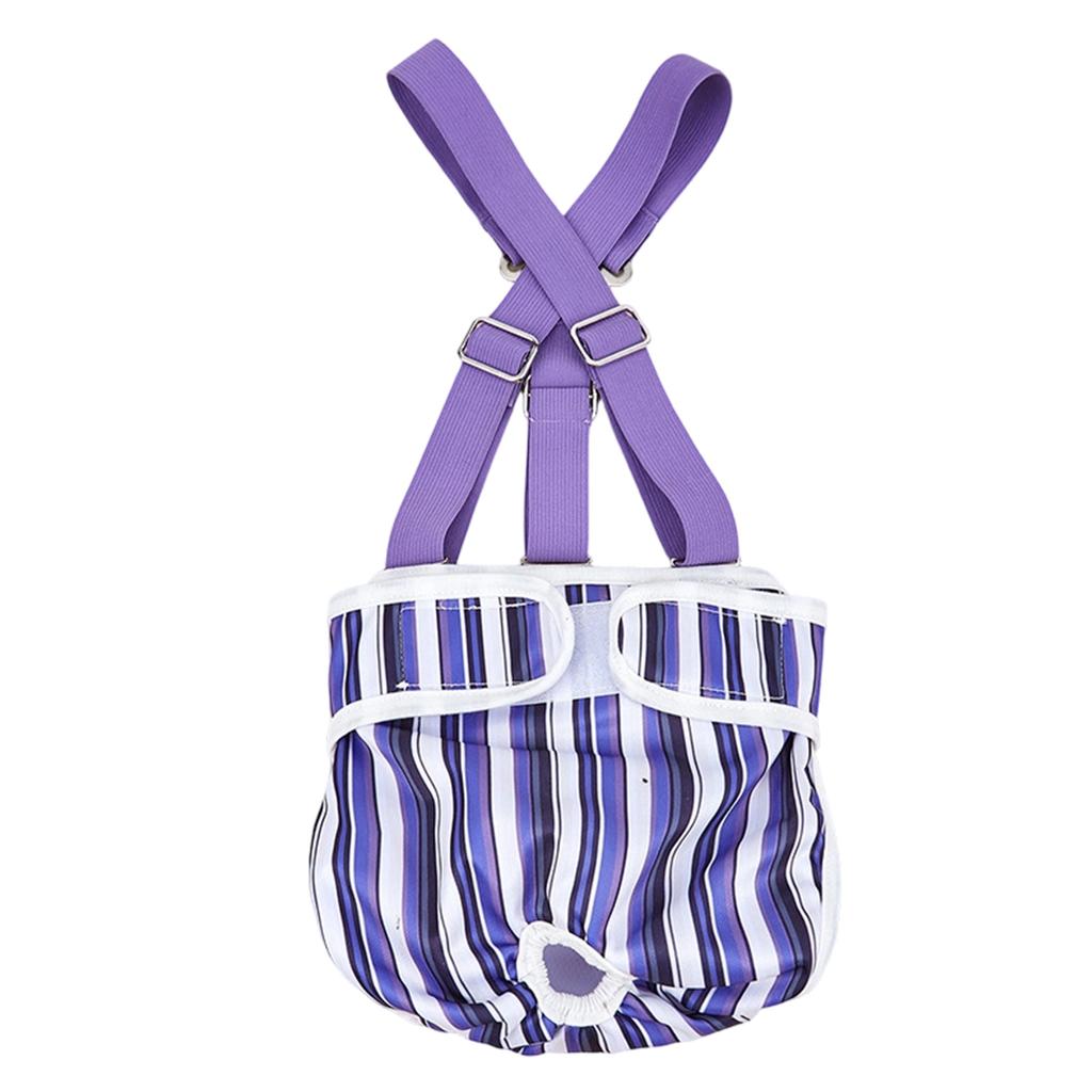 Adjustable Harnesses Pet Diaper Washable Reusables for Female Dog During Heat Comfortable Breathable Easy To Use