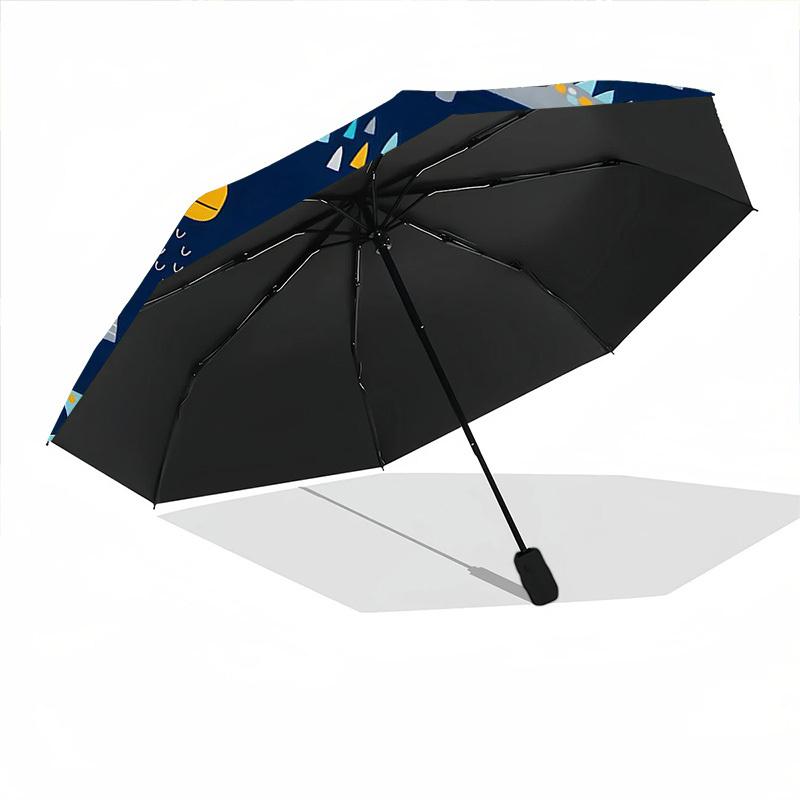 1pc Dino Rawrrr Automatic Open/Close Umbrella, Windproof, Folding Compact Umbrella with Lightweight Design for Women/Men087