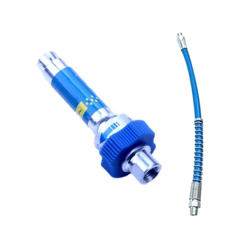High Pressure Grease Coupler Lock Clamp Type Grease Nozzle Hose(Optional) Kit