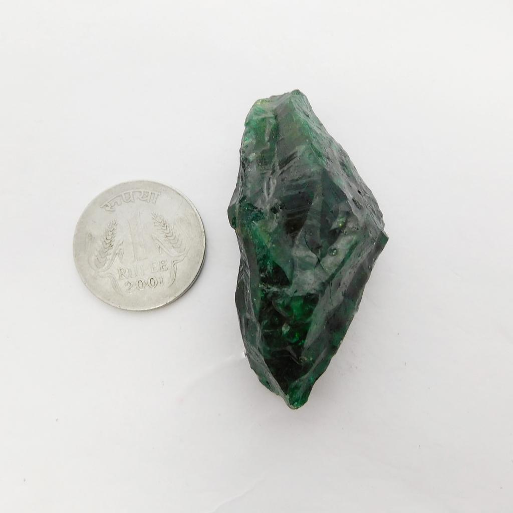 Natural Green Emerald 167.15ct Rough Certified Loose Gemstone