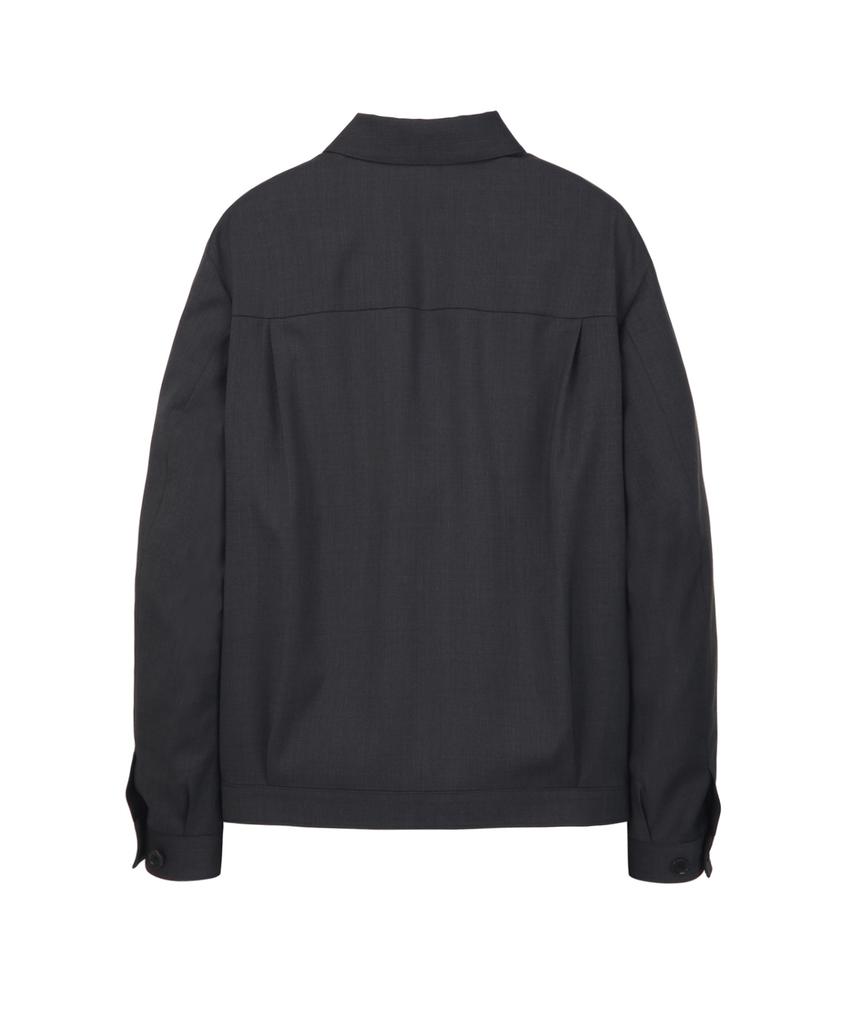 Jillstuart Newyork Men Wool Blouson - Dark Gray (Jnju6B501G3)