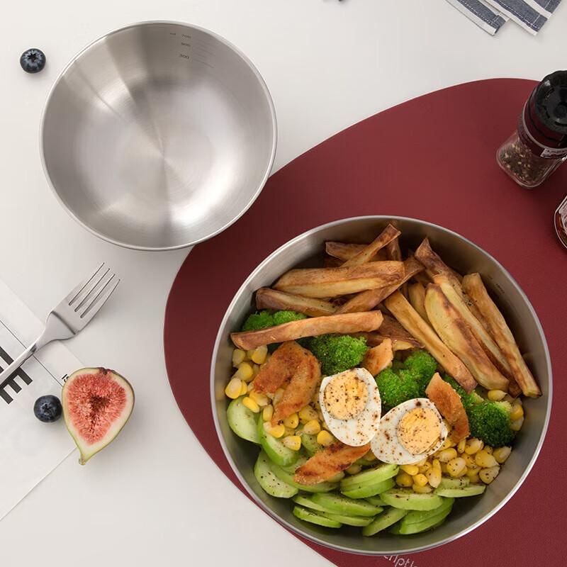 CHAHUA Zhenxiang 304 Stainless Steel Salad Bowl