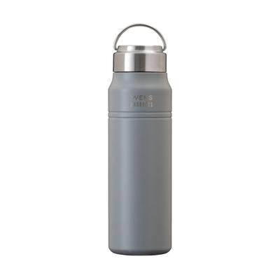 Atlas Water Bottle 700ml Cold Insulated Thermal Vacuum Insulated Stainless Steel Mug Bottle Screw Direct Drinking Easy To Wash Outdoor WENS Gray Hot