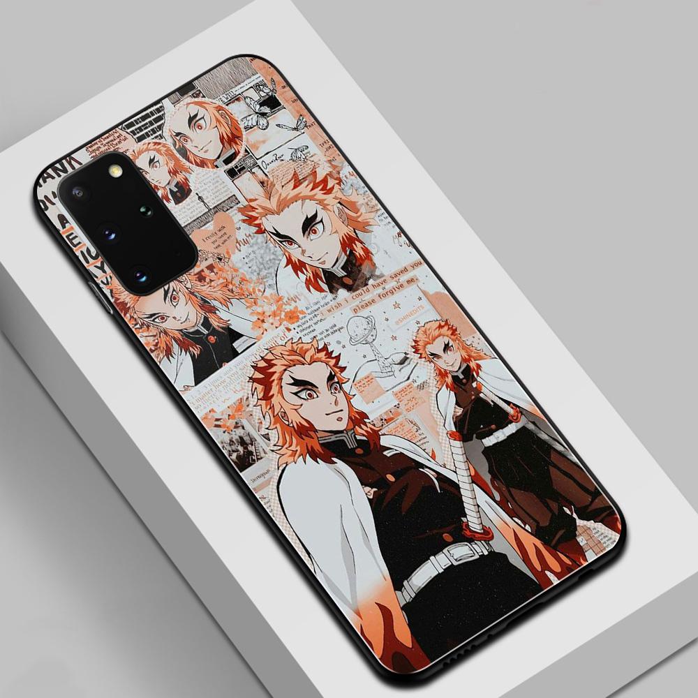 

Чехол из закаленного стекла с персонажем аниме «Клинок, рассекающий демонов» для Samsung Galaxy A50 A60 A70 A21 A31 A51 A71 A81 A91 4G 5G A50S A70S M40 M80S M40S