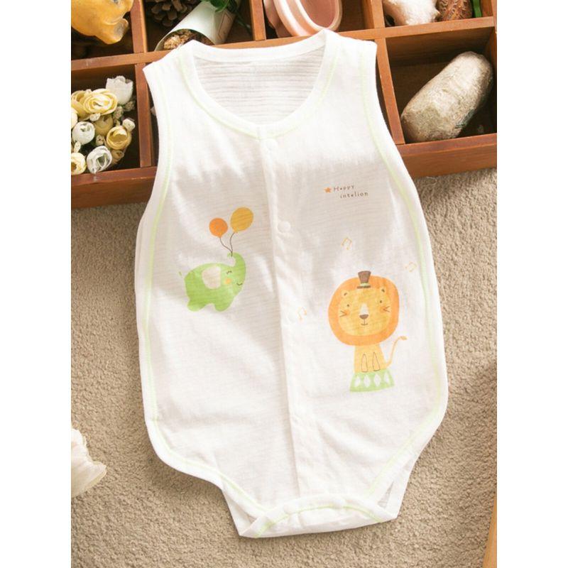 Newborn Cotton Pipa Summer Gauze Onesie