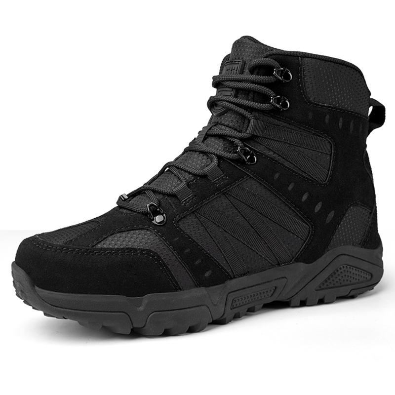 Herrars Taktiska Kängor Armékänga Märke Vattentäta Öken Militärträning Andningsbara Snörning Klättring Vandringsskor Ankelskydd Utomhus