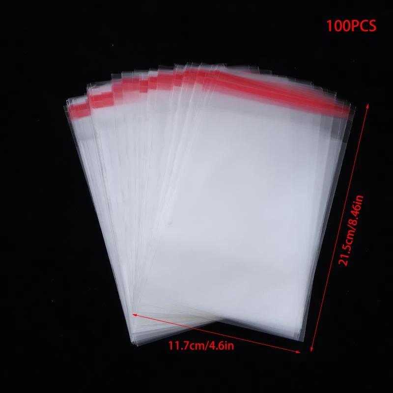 100PCS Self-Adhesive Protective Bags For Game Box Dustproof Moisture-proof