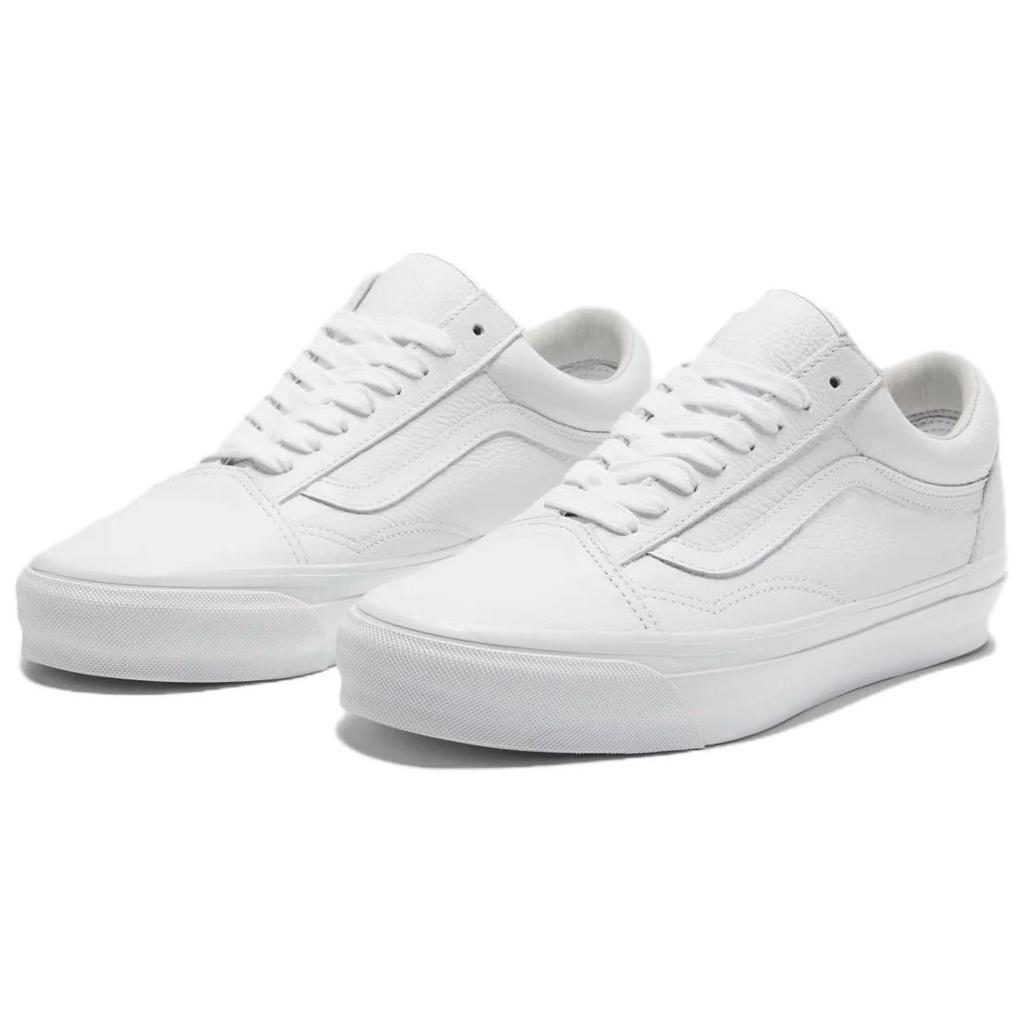 Vans Old Skool 36 Versatile Comfortable Low-Top Skate Shoes Unisex Sneakers White VN000CQDWWW